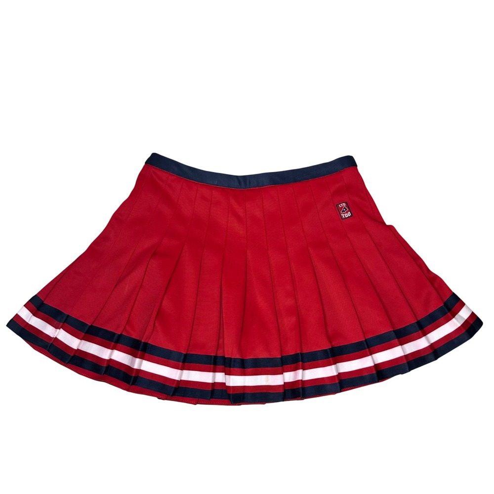Vintage Limited Too Tennis Skirt Girls Medium Skort Red Pleated Athletic Y2K‎